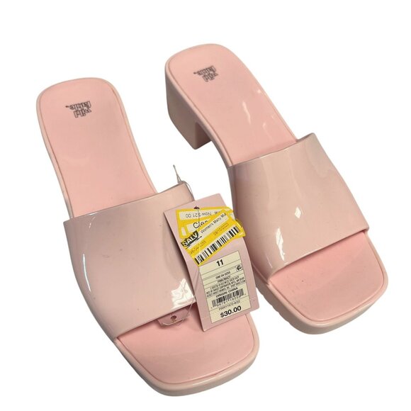 Wild Fable Women's Macy Mule Heels Pink Size 11 - Picture 1 of 9